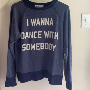 Wildfox Oversized Sweatshirt, XS